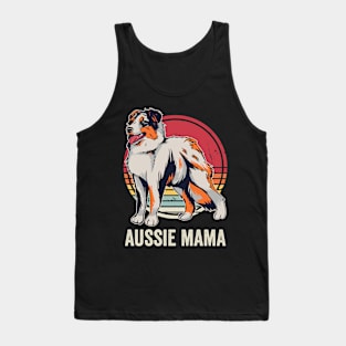 Australian Shepherd Dog Mom Tank Top